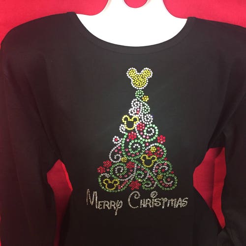 Christmas Shirt Disney Christmas Shirt Women's Mickey - Etsy