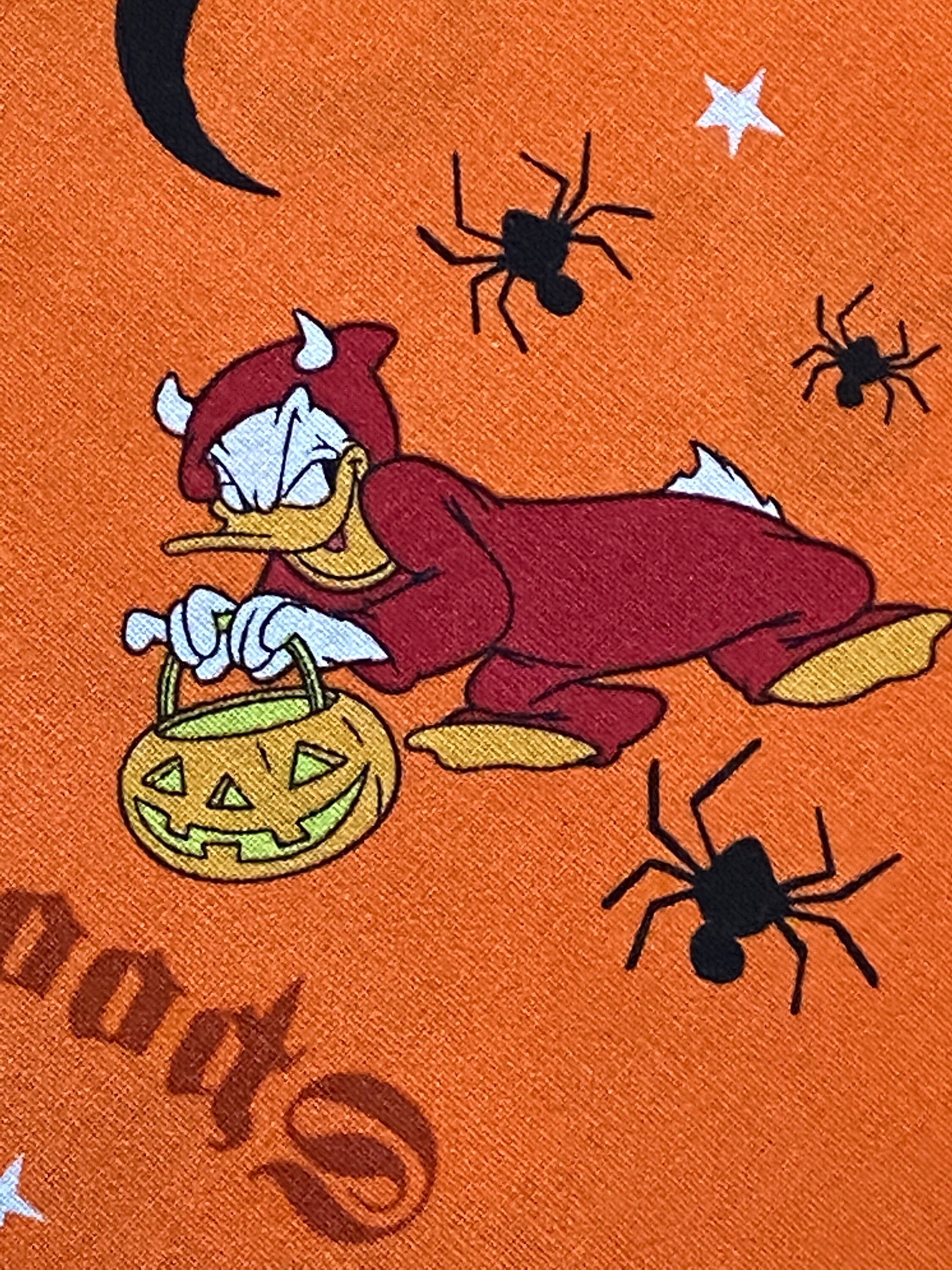 Mickey Halloween Fabric Disney Fabric SPOOKY Halloween  Etsy