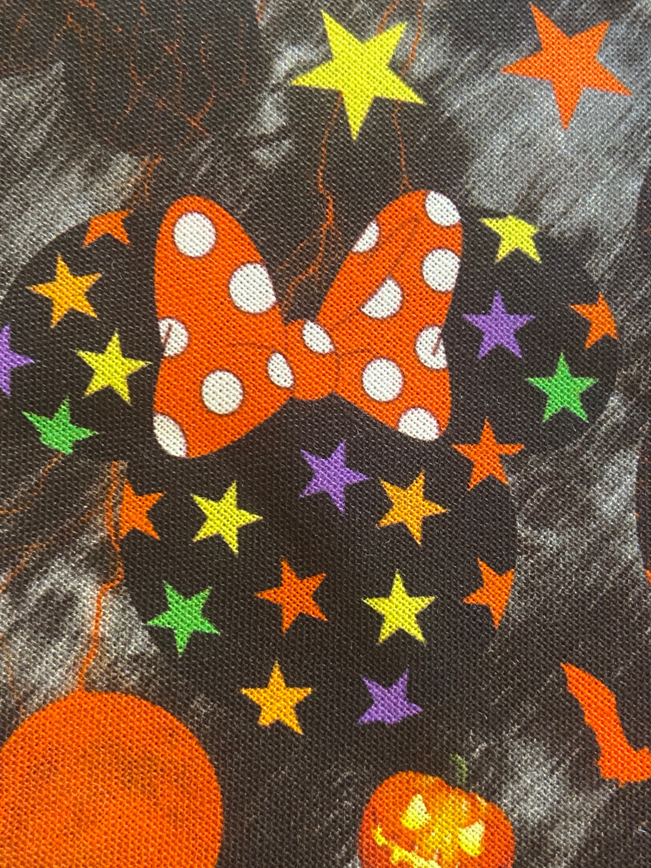 Disney Fabric Mickey Halloween Fabric Halloween Disney - Etsy