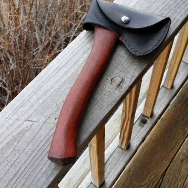 Genuine Plumb boy scout hatchet, fully restored with sheath.