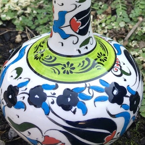 Fettah Ceramic Turkey Vase Gini Iznik
