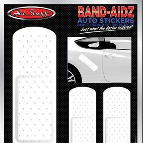 Pansement voiture Auto Sticker Set blanc