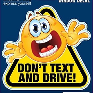 Text and Drive Auto Sticker
