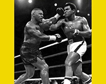 BUY 2 GET ANY 2 FREE MIKE TYSON KNOCKOUT V BERBICK POSTER PRINT A4 A3 SIZE