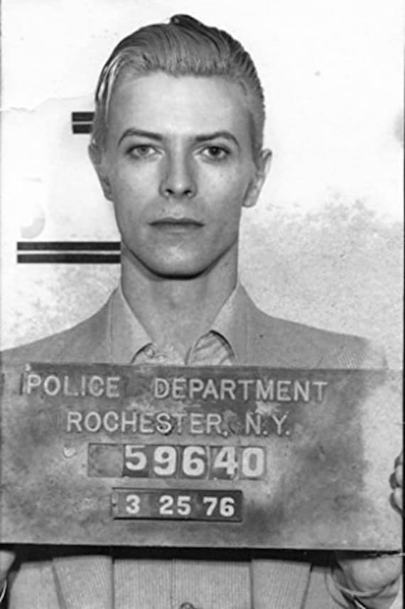 当時物 デビッドボウイ デヴィッドボウイ 焼酎純 大判 広告ポスター