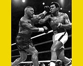 額装済/モハメドアリ Ali vsタイソン Tyson/アートポスター モハメドアリvsタイソン (Muhammad Ali vs Mike Tyson) ポスター販売の