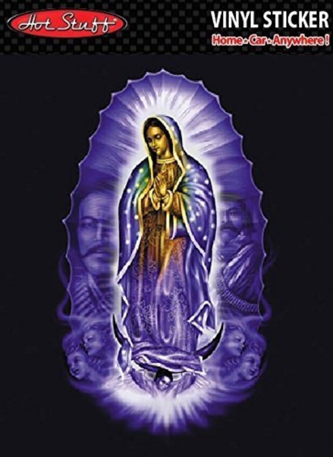 Our Lady Of Guadalupe Sticker - Mexican Religious Decal For Car, Motorcycle, Auto 3 thumbnail image