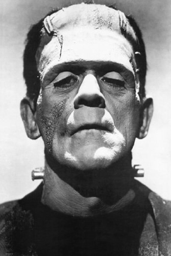 フランケンシュタインのポスター - 1931年の肖像画 - 希少な