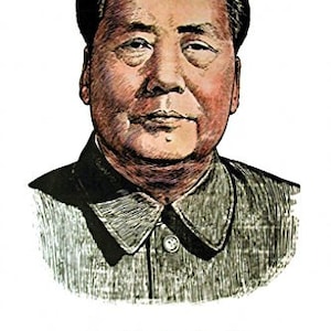 Plakat Mao Zedonga Chiński przywódca Mao Tse-tung-rzadki, gorący nowy 24x36