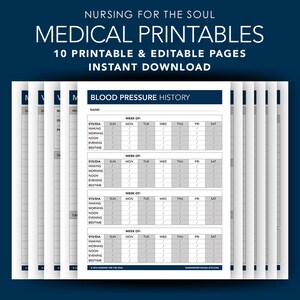 Editable Vital Signs Form Vital Signs Vital Signs For Etsy