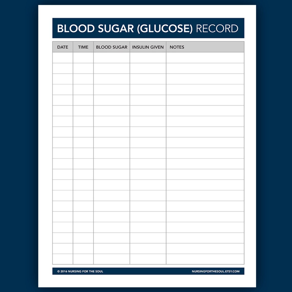 Blood Sugar History Blood Sugar Glucose Form Blood Sugar History
