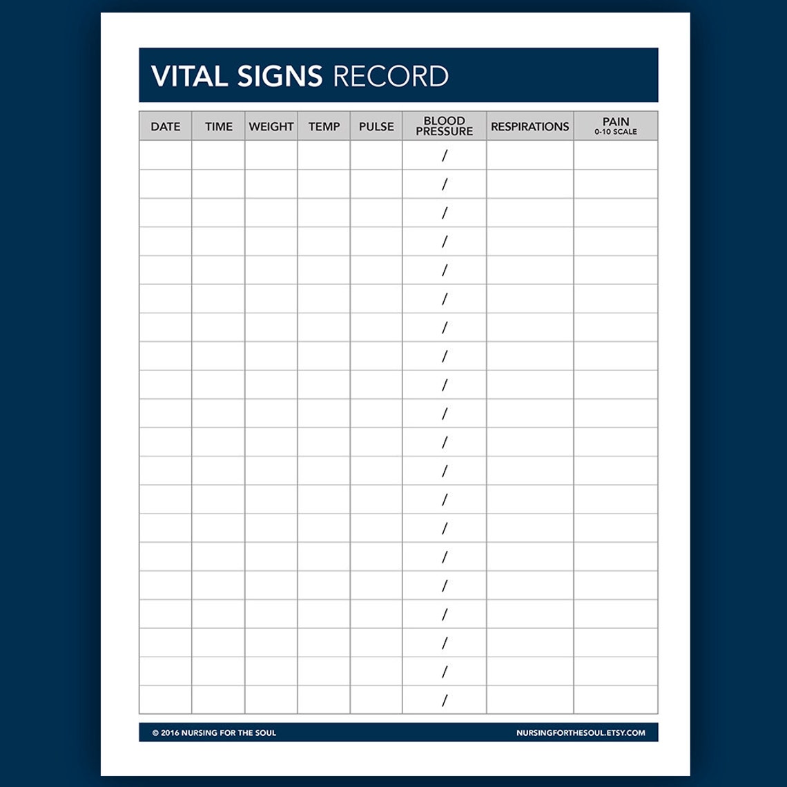 Editable Vital Signs Form Vital Signs Vital Signs for Etsy Editable Vital Signs Form Vital Signs Vital Signs for Etsy