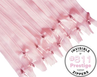 Unsichtbare Reißverschlüsse - #811 Prestige - 8" 10" 12 "14" 16 "18" 20 "22" 25 "(10 Stück)