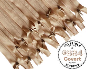 Invisible Zippers - 8" 10" 12" 14" 16" 18" 20" 22" 25" (10pcs)