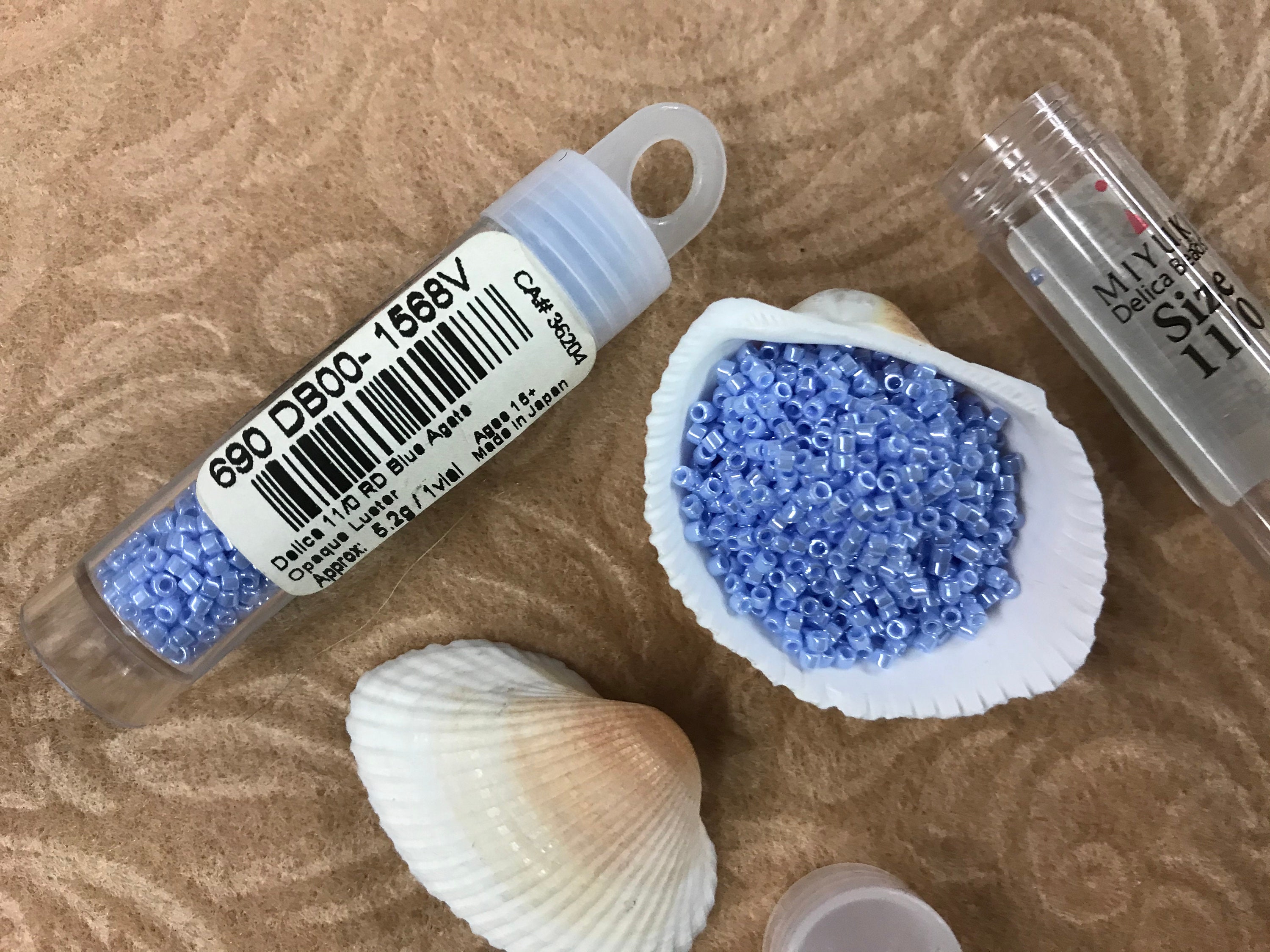 DB00-0110, Miyuki 5.2g Transparent Light Blue AB DB00-0110, Miyuki 5.2g Transparent Light Blue AB