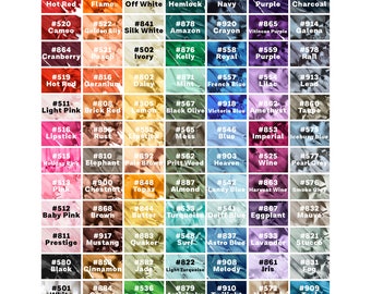 Invisible Zippers - Sizes 8&quot; 10&quot; 12&quot; 14&quot; 16&quot; 18&quot; 20&quot; 22&quot; 25&quot; (10pcs)