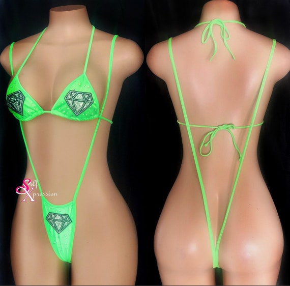 One Size Body Stocking Exotic Dancer Stripper Clothes Stripperwear