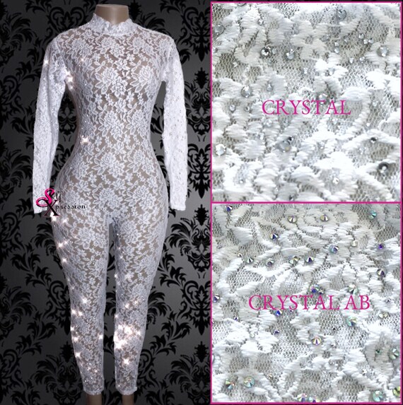 rhinestone pantsuit