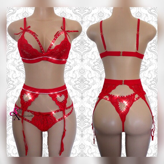 red lingerie