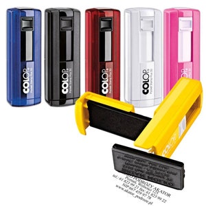 Sello de bolsillo Colop Pocket Stamp Plus 20 - Sello autoentintable - Personalizado - 13 x 37 mm