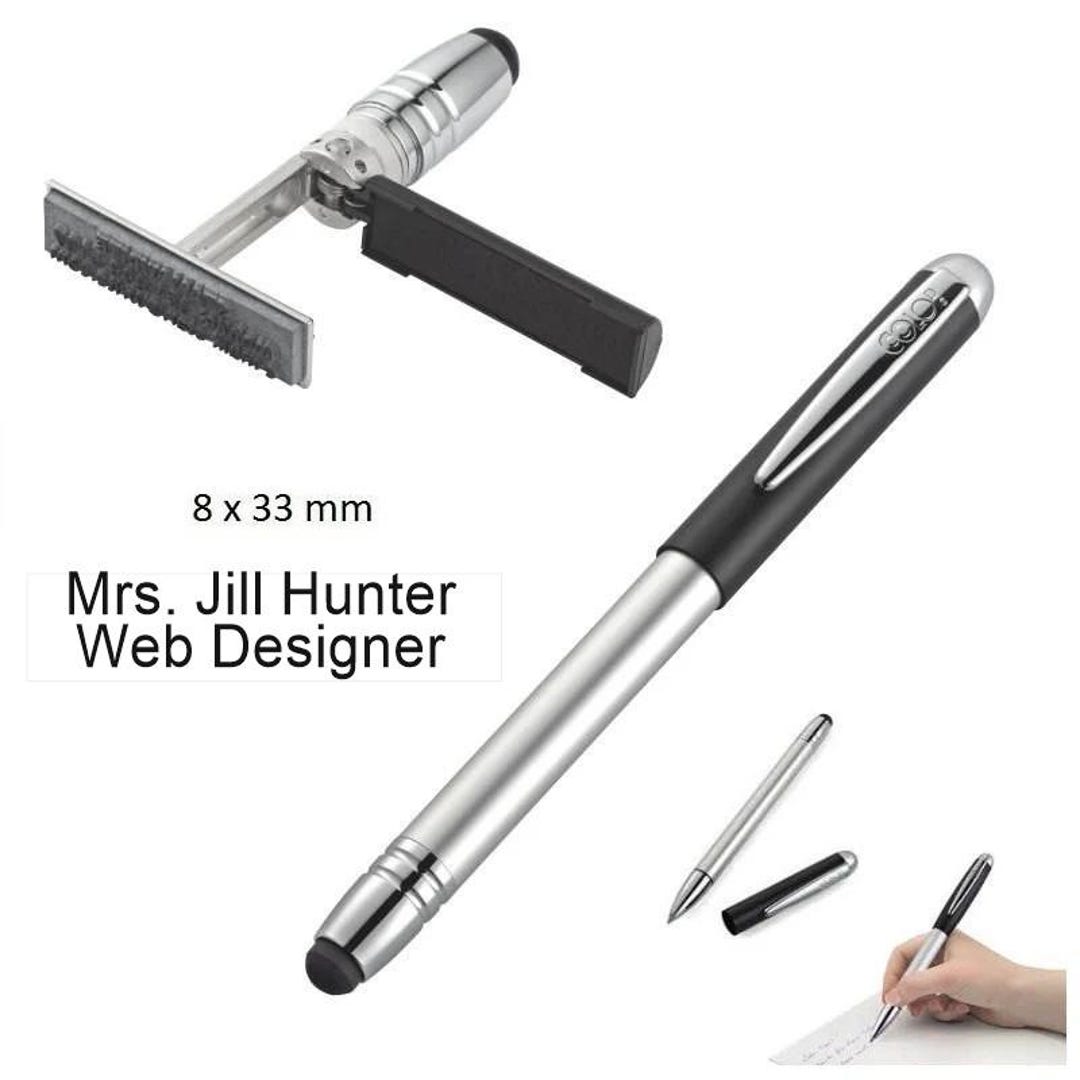 Pen-stamp - Aluminum Body - Colop Pen Stamp Alu Magnet Touch - Custom ...