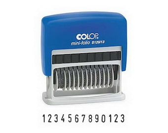Number Stamp - Colop S120/13 -  Up to 13 numbers