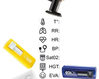 Medical Pocket Stamp for Doctors and Nurses - 14x38mm