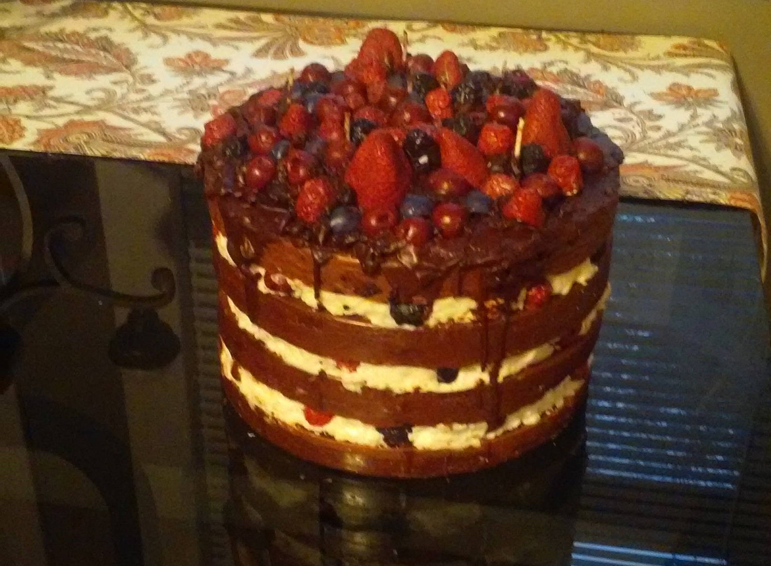 Layered Frosted Cake Candle Highly Scented HUGE 12 pounds 6 Etsy