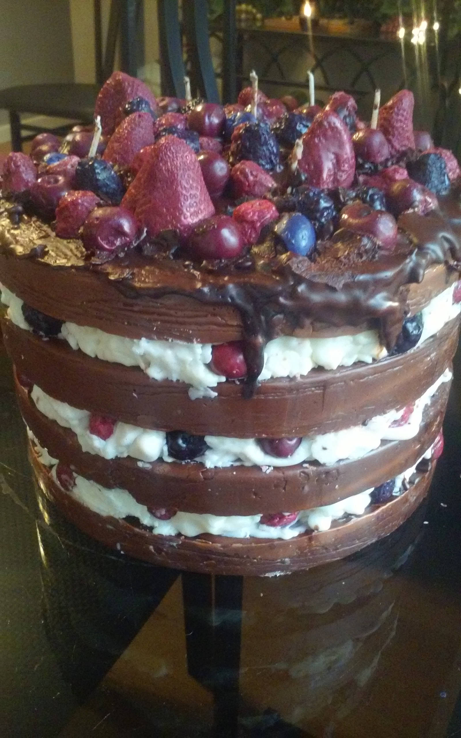 Layered Frosted Cake Candle Highly Scented HUGE 12 pounds 6 Etsy