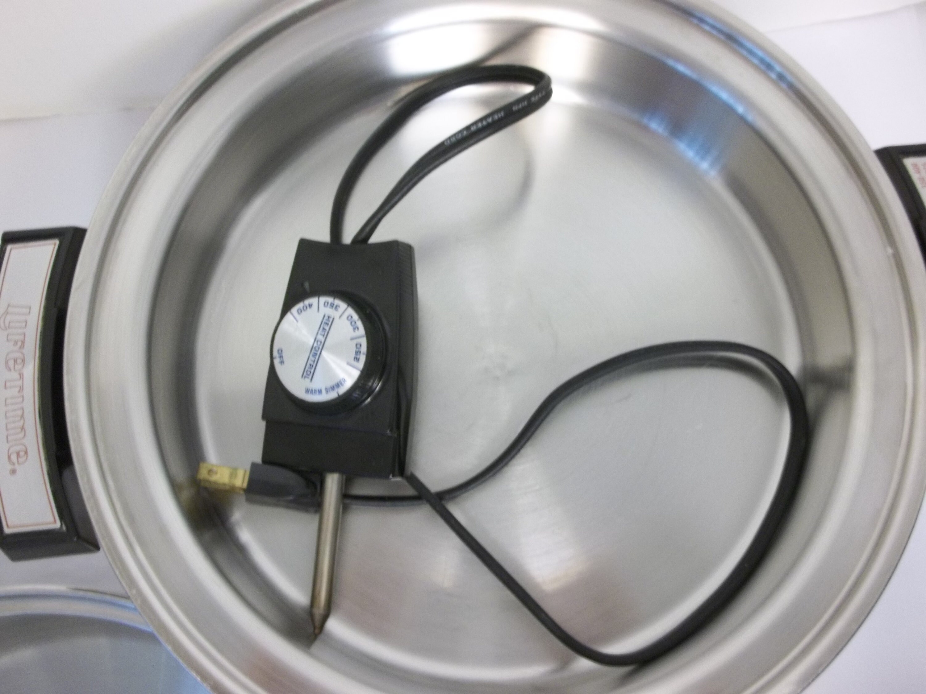 Vintage Lifetime Electric Skillet Stainless Steel Liquid Etsy