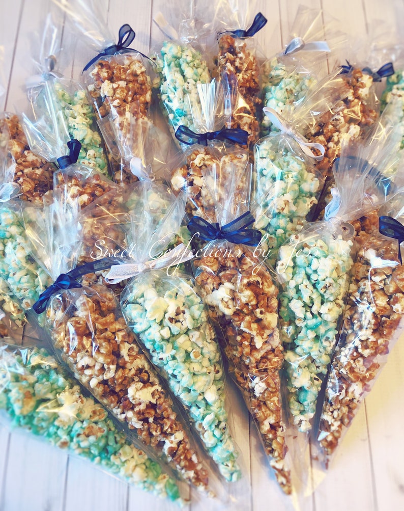 Caramel & candy Pop Corn Favors image 5