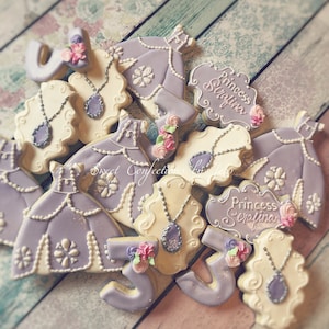 Princess Sofia inspired cookies