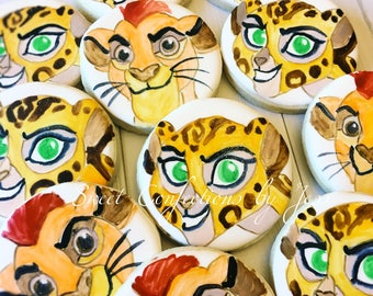 Lion Guard Cookies Hand painted