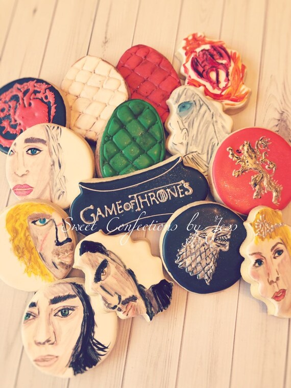 Game Of Thrones cookies Il_570xn