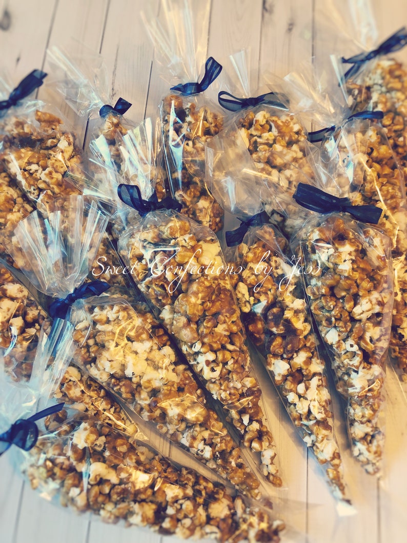 Caramel & candy Pop Corn Favors image 2