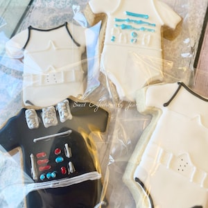 Star Wars baby Onesie cookies image 4