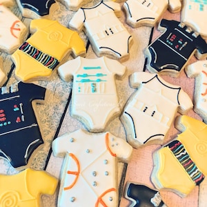 Star Wars baby Onesie cookies image 3