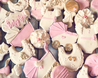 Baby Girl Cookies
