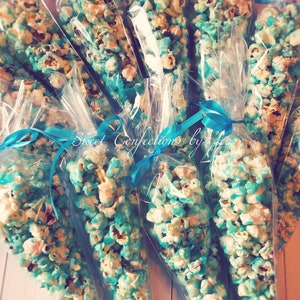 Caramel & candy Pop Corn Favors image 1