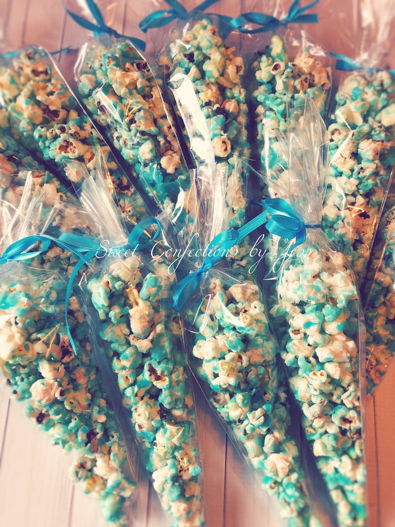 Caramel & candy Pop Corn Favors image 1