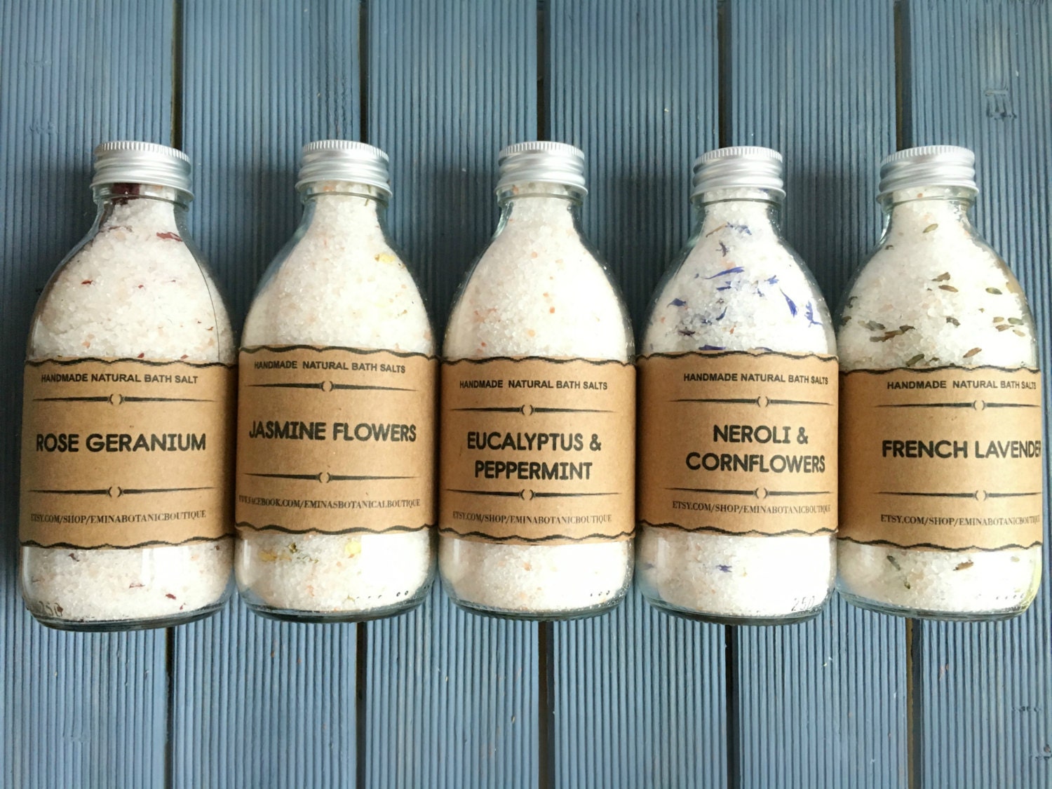 Natural Vegan and Cruelty Free Bath Salts Body detoxifying Etsy