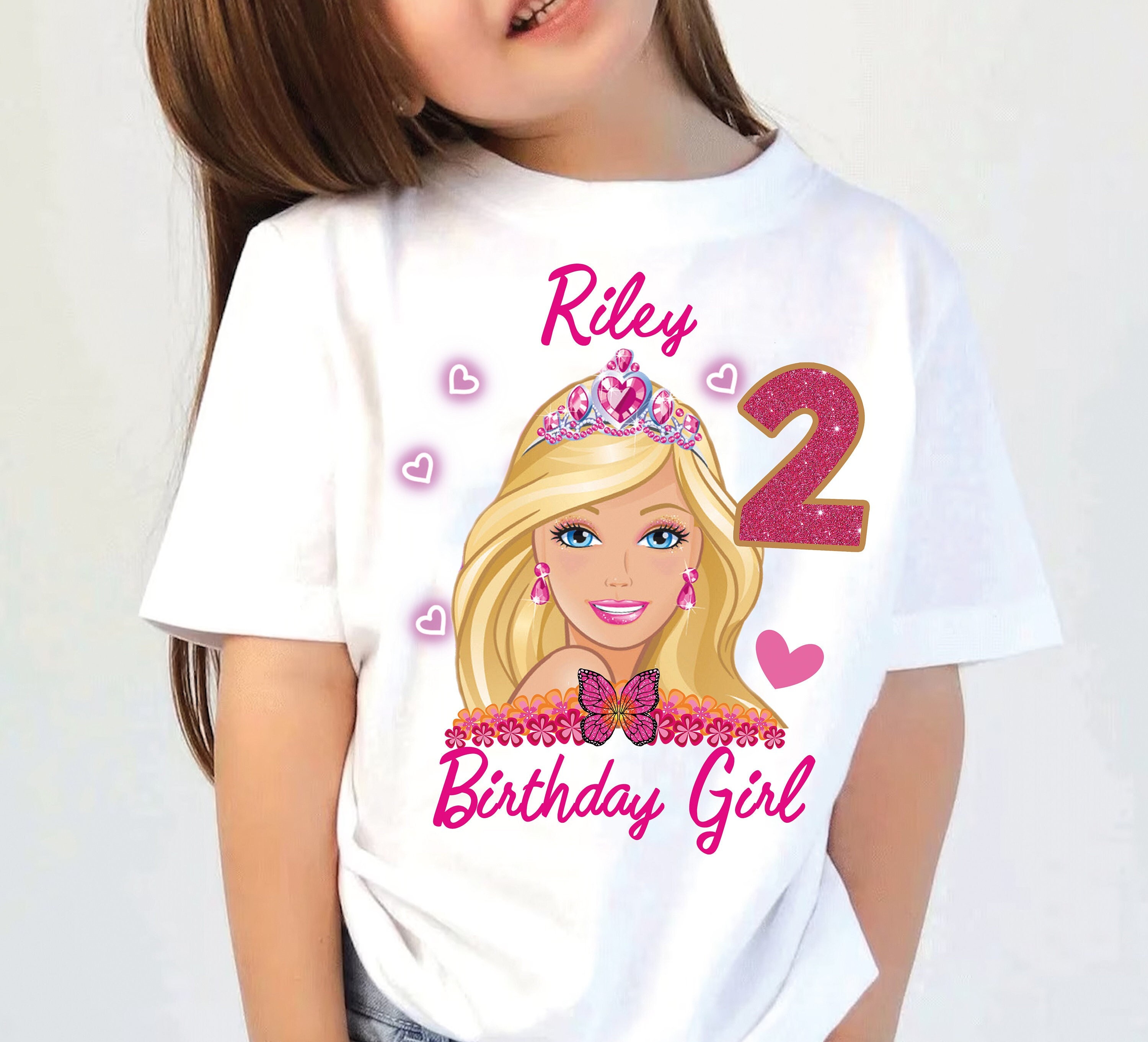 Barbie Fitted Longline Tee