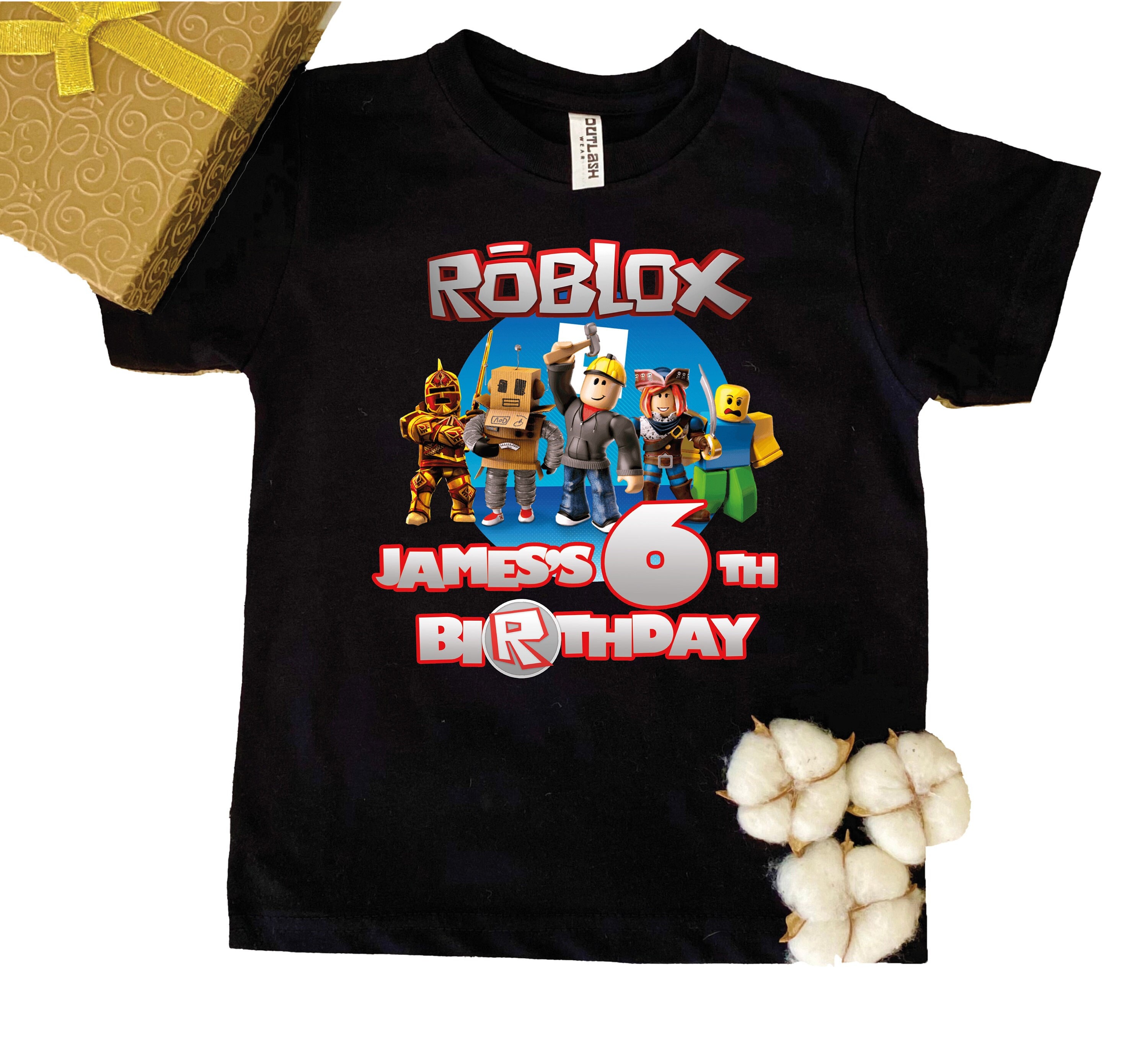Roblox 7th Birthday Shirt 