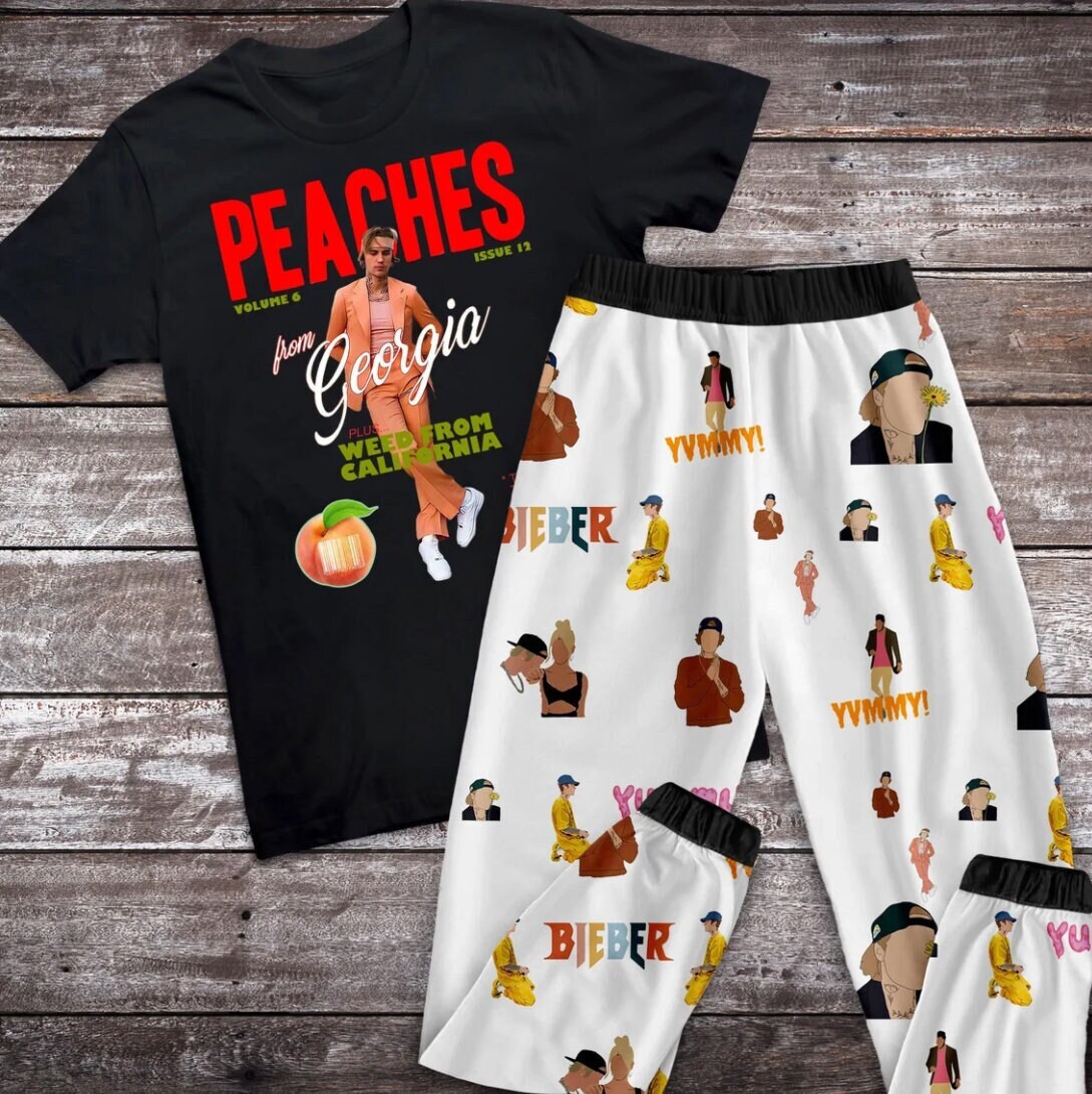 Justin Bieber Peaches Sweatshirt Etsy