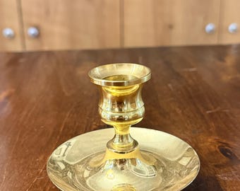 Vintage Baldwin Brass solid brass candleholder
