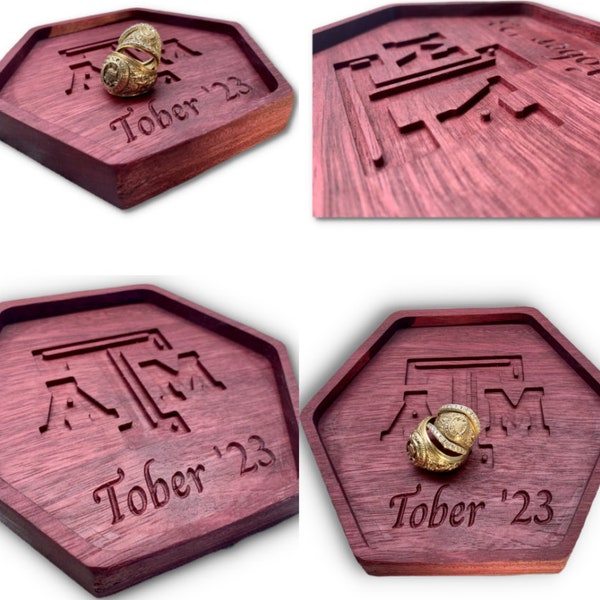 Texas A&M Aggie Ring/Jewelry Tray