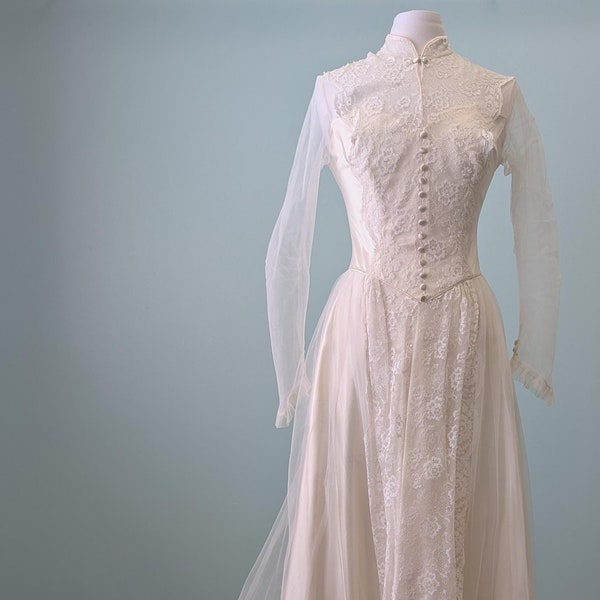 1940s Wedding Gown Etsy