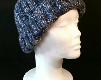CATALOG-Q: Unisex Knit Ribbed Brim Beanie Hat