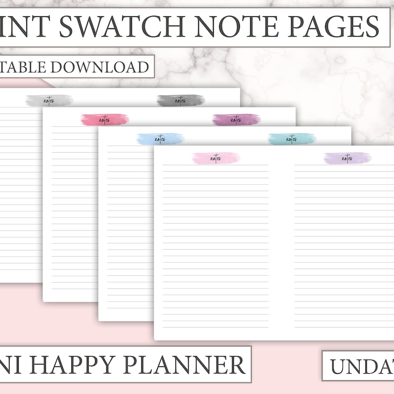 Happy Planner Insert - Etsy