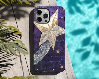 Phone Case, Celestial Star Design, Night Sky Lover Gift, Mother's Day Present, Tough Case